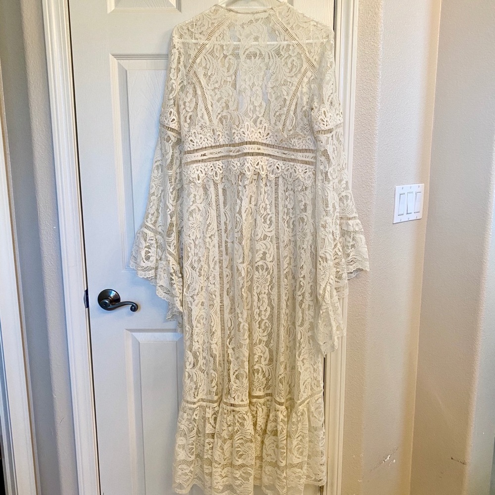 New Spell Designs Rhiannon Duster Lace Dress - Picture 8 of 12